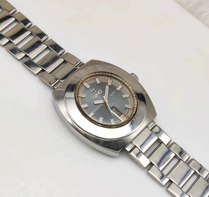 Nino Automatic 17 Jewels Gray Dial Stick Indices 2066