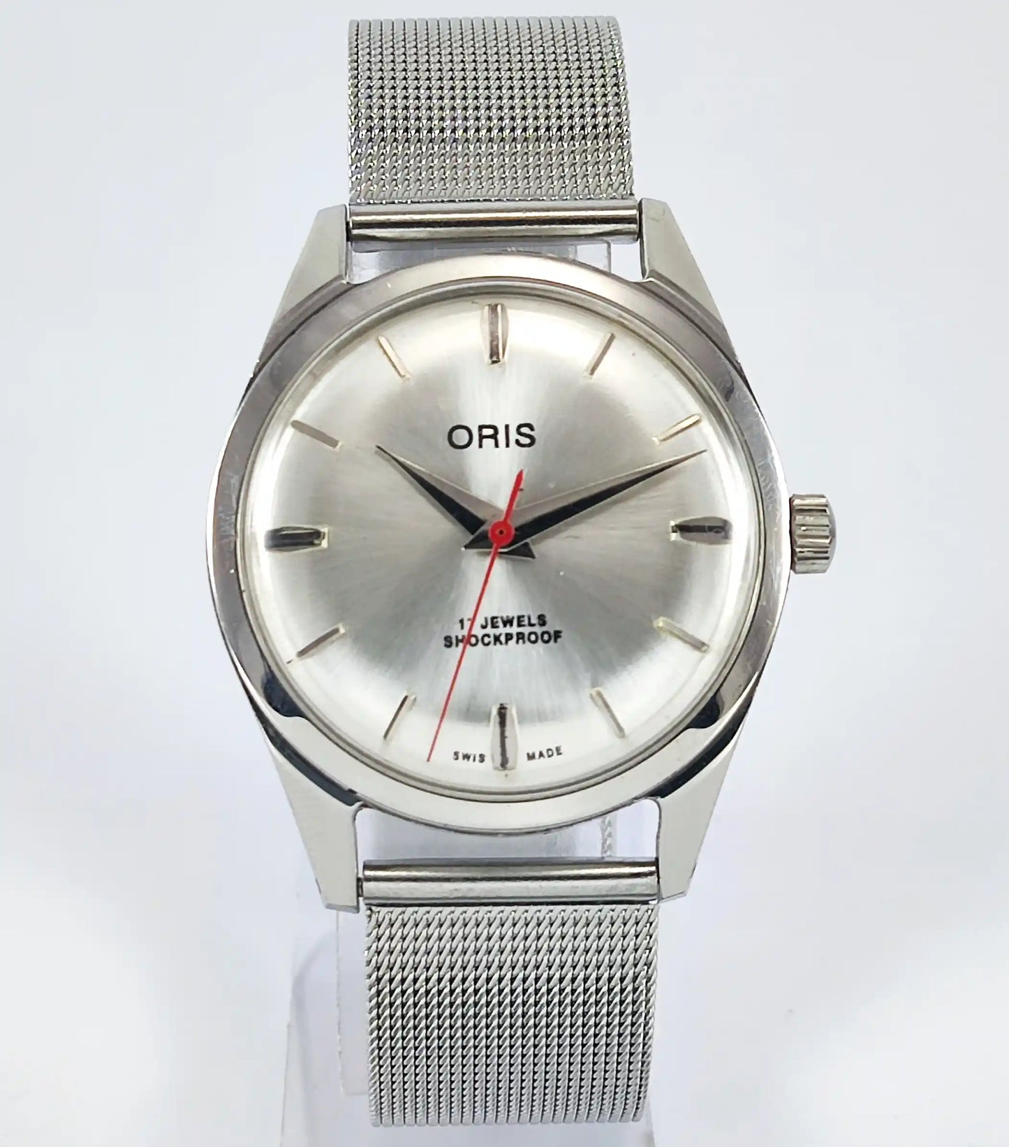 LANCO 17 Jewels Shock Proof Silver Dial Swiss Made Handwinding Discover-Diamonds