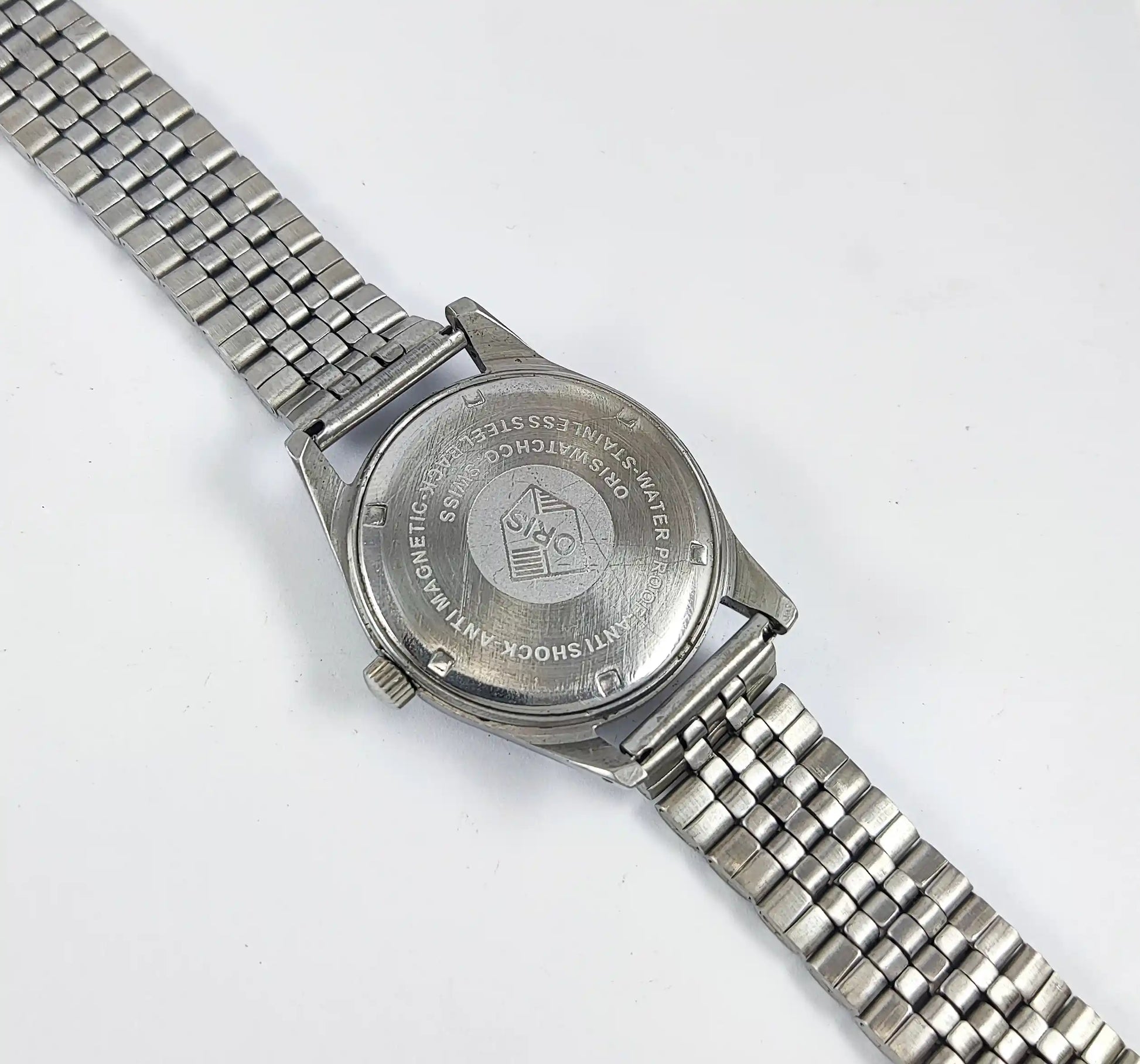 ORIS 17 Jewels Shock Proof Silver Dial Swiss Made Handwinding ST96 Discover-Diamonds