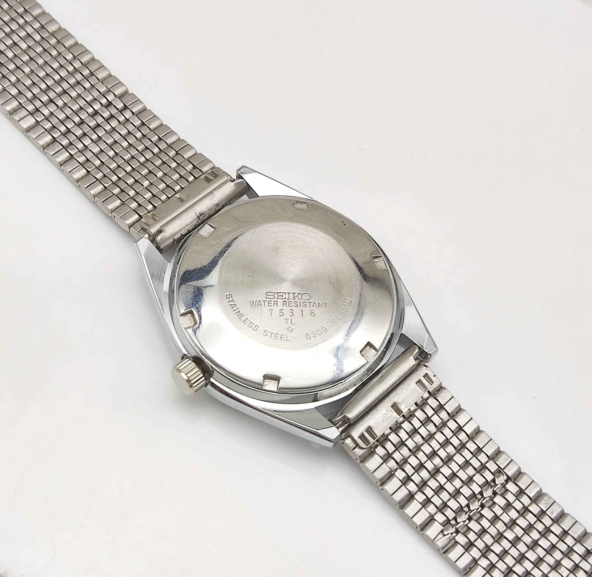Seiko Micky Mouse Automatic-6309 Blue DIal 17 Jewels Day-Date