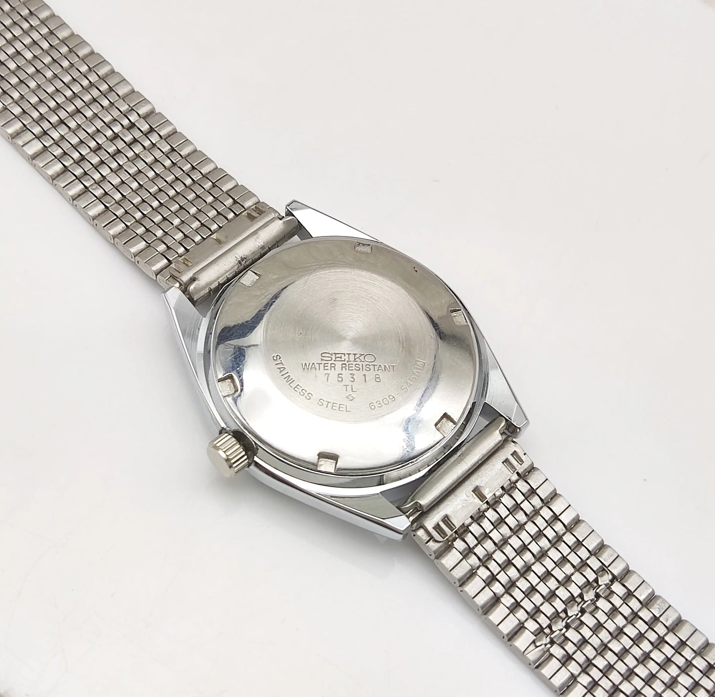 Seiko Micky Mouse Automatic-6309 Blue DIal 17 Jewels Day-Date