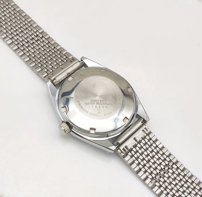 Seiko Micky Mouse Automatic-6309 Blue DIal 17 Jewels Day-Date