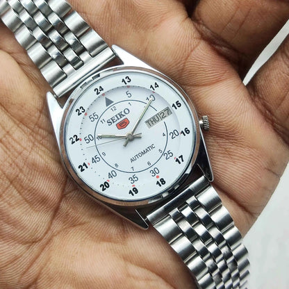 Seiko 5 Automatic Day Date With 17 Jewels 7009A Watch