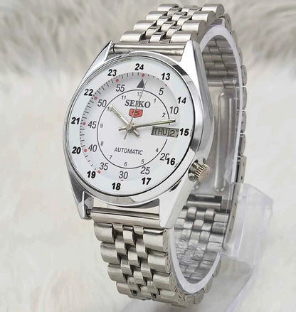 Seiko 5 Automatic Day Date With 17 Jewels 7009A Watch