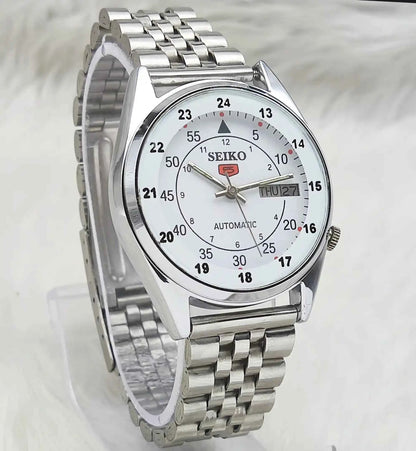 Seiko 5 Automatic Day Date With 17 Jewels 7009A Watch