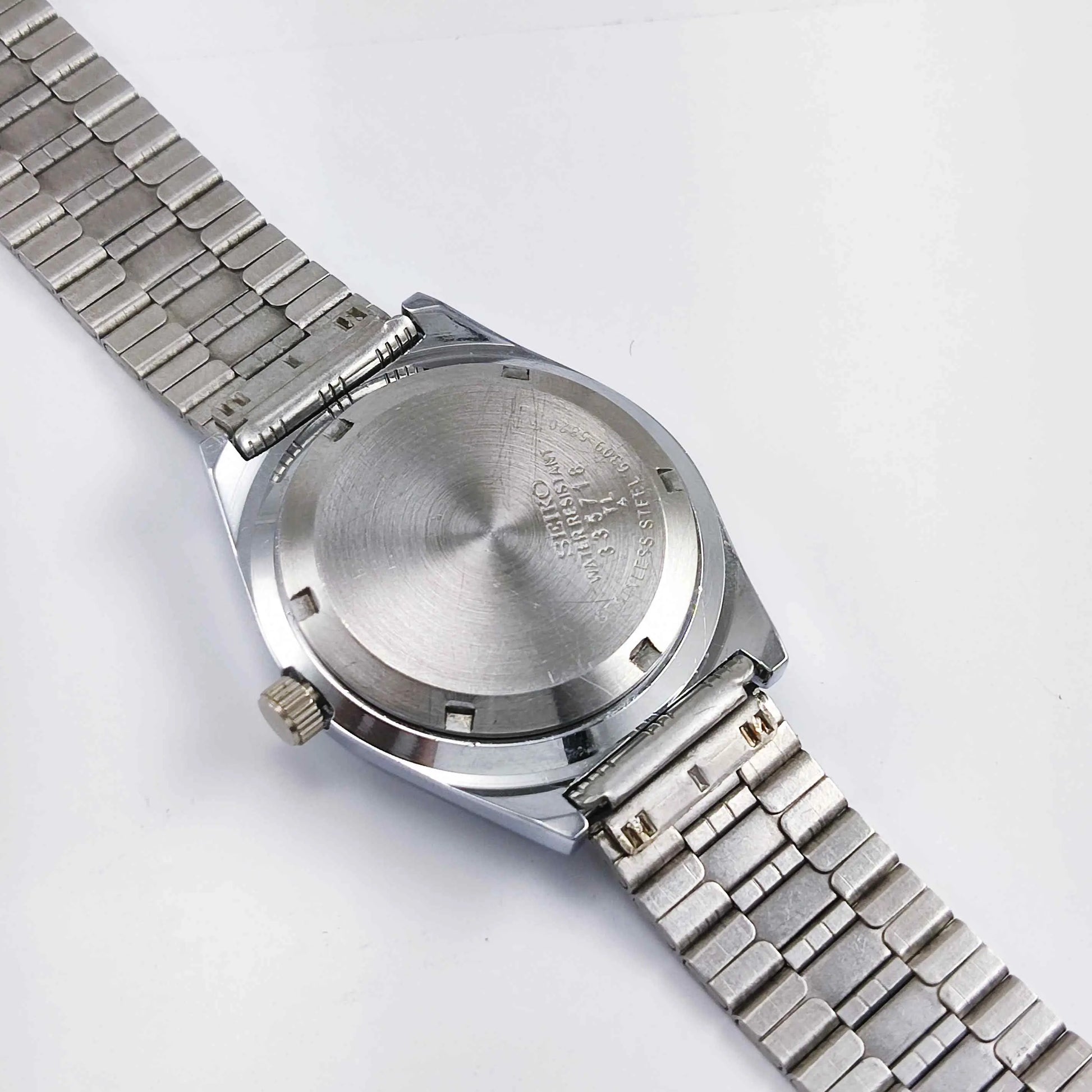 Seiko 5 Mechanical Automatic-6309 Yellow Dial 17 Jewels Day Date Men's Wrist Watch Discover-Diamonds