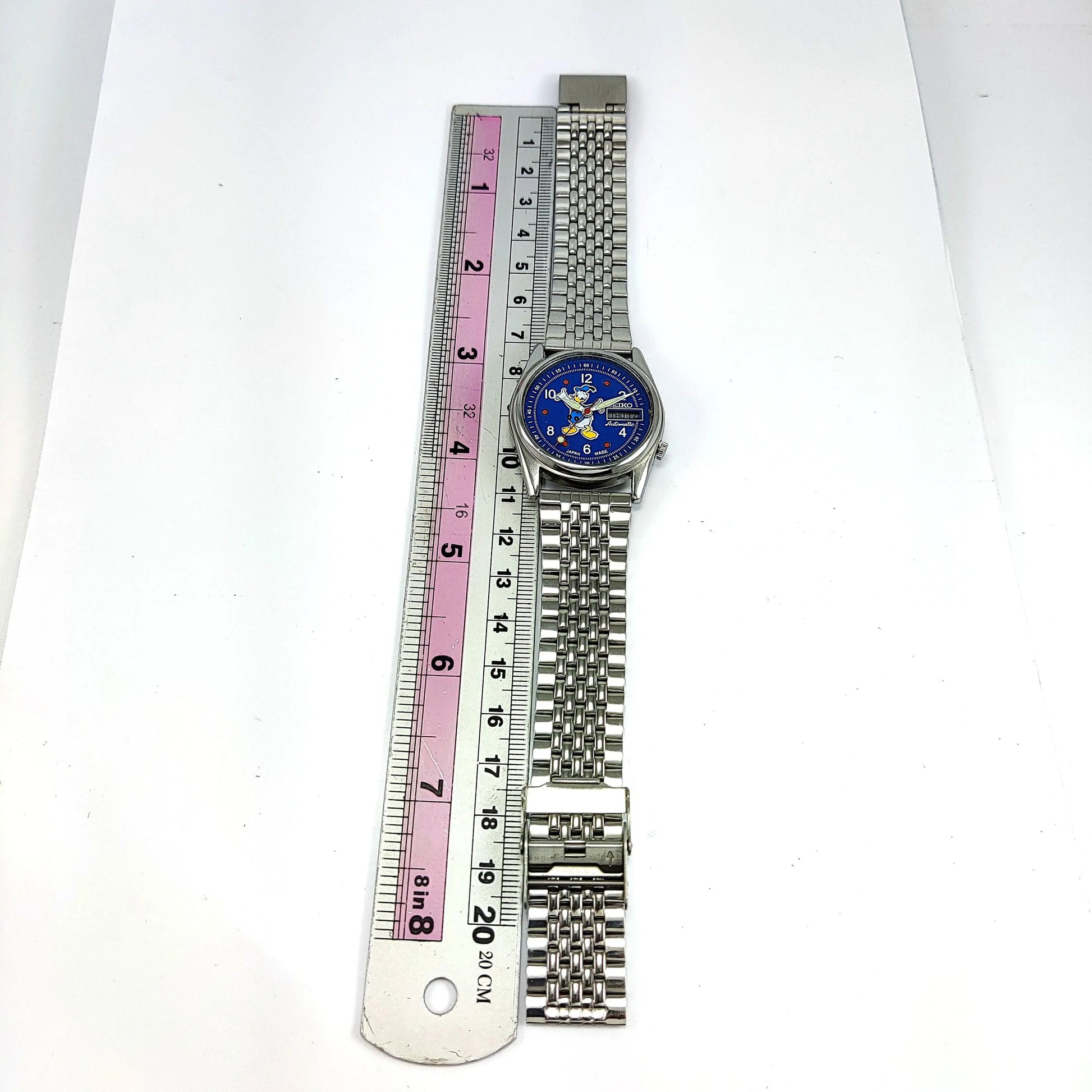 Seiko 5 Automatic-7009A Blue Dial 17 Jewels Day Date Men's Mechanical Watch - Discover-Diamonds