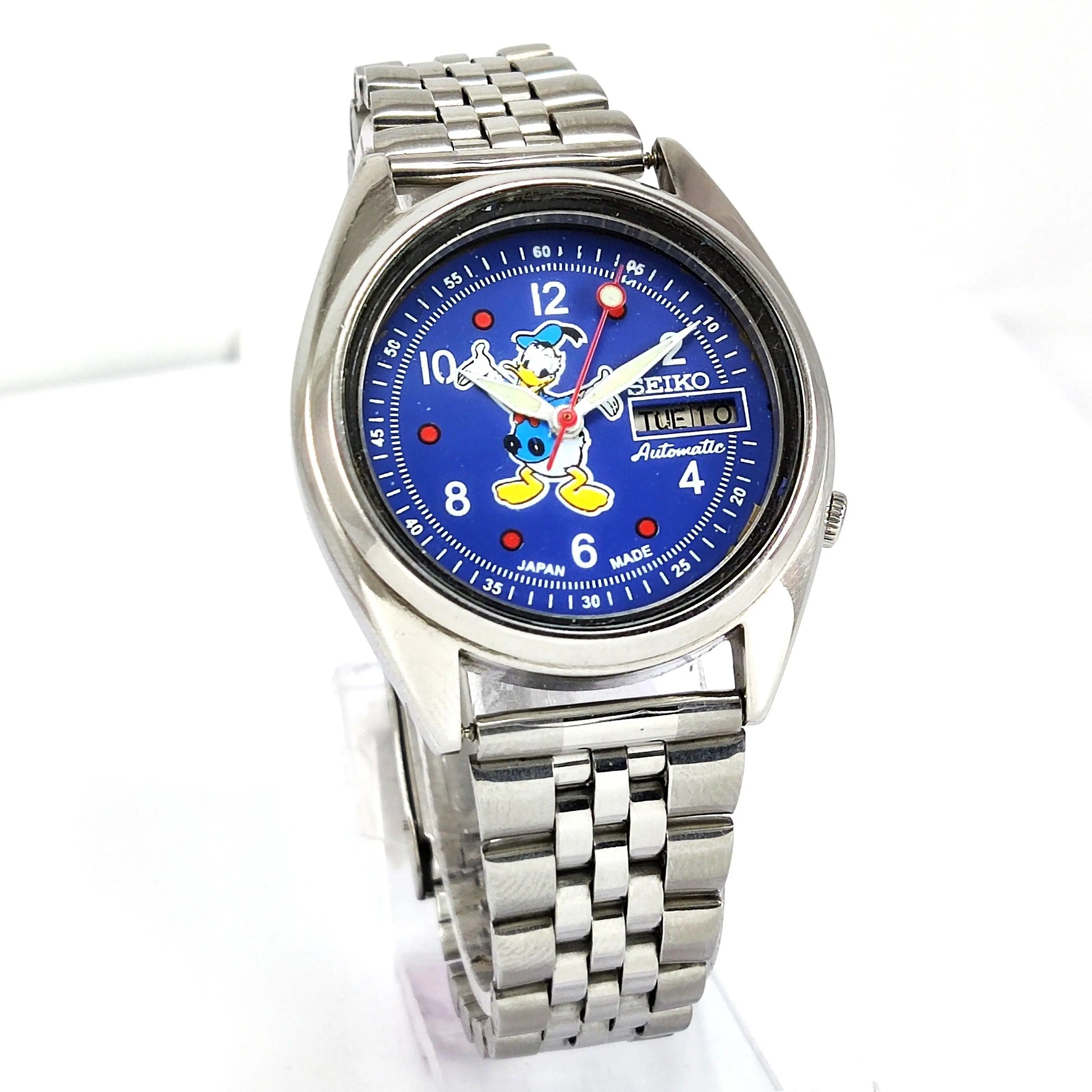 Seiko Automatic Men's Mechanical Watch Blue Dial – Discover