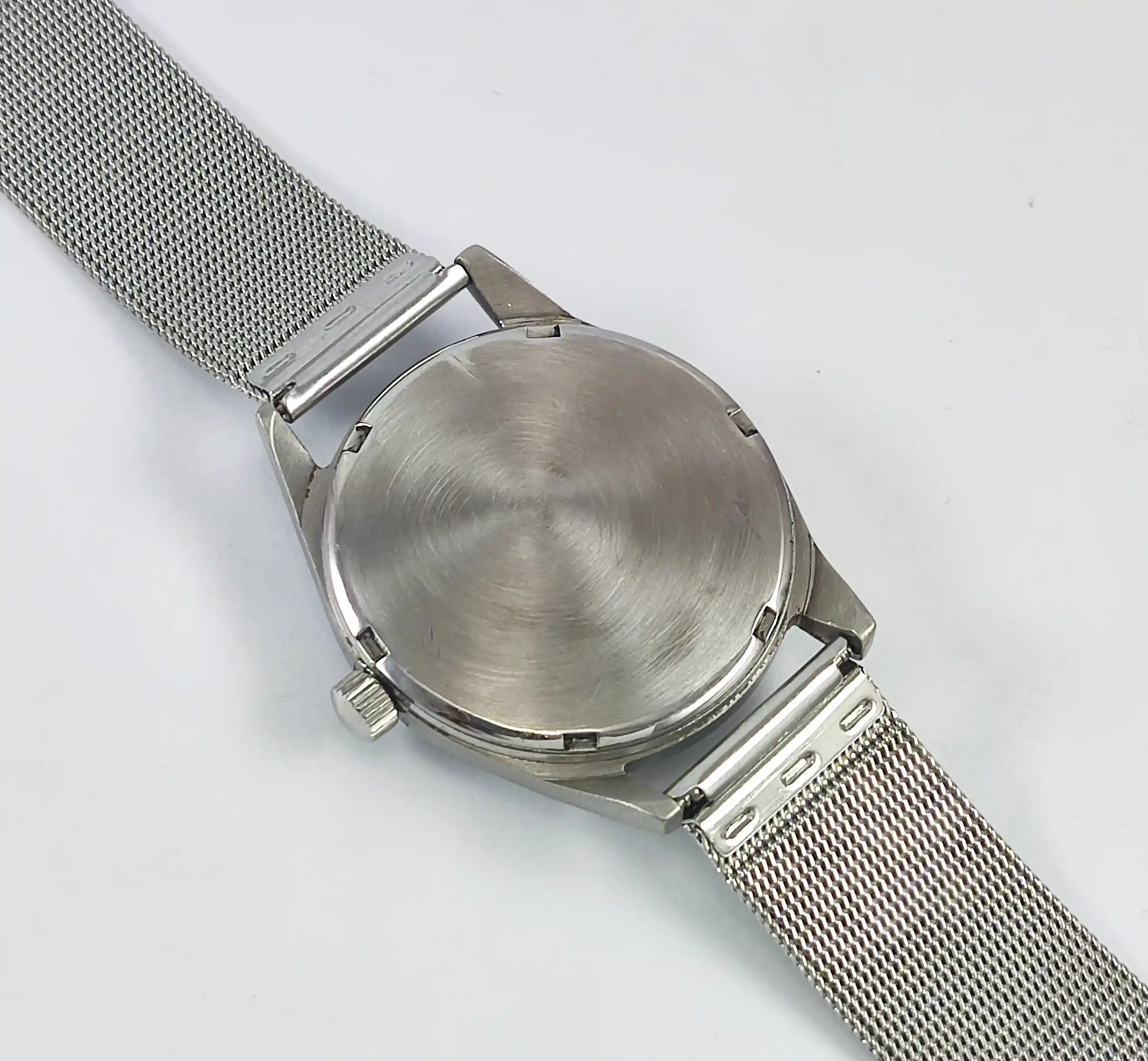 TITUS 17 Jewels Incabloc Silver Dial Swiss Made Handwinding Discover-Diamonds