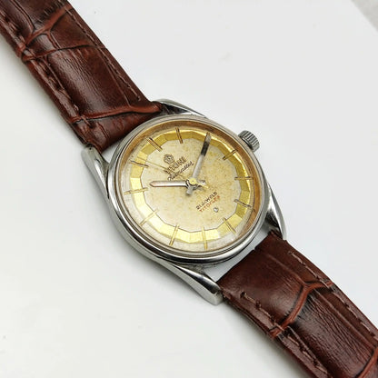 Titoni Airmaster 21 Jewels Titoflex Golden Dial Handwinding
