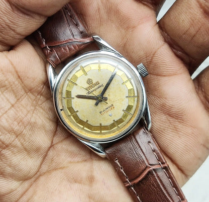 Titoni Airmaster Women's Watch Golden Dial - 21 Jewels Handwinding