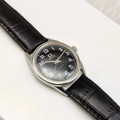 Titus 17 Jewels Incabloc Silver Dial Stick Indices Men's Watch