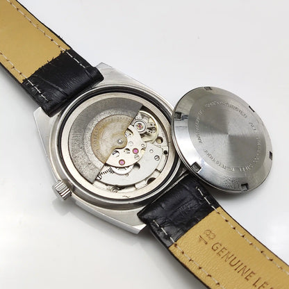 Tressa Automatic 2066 25 Jewels Incabloc Dark Blue Dial Day Date Features Men's Watch