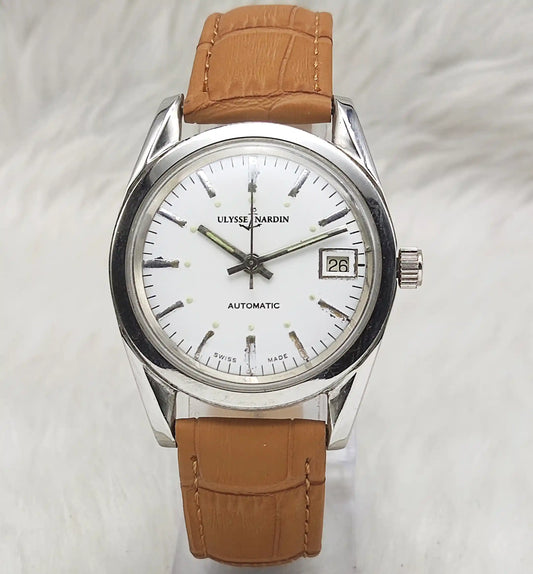 ULYSSE NARDIN Men's Watch 1700/01 Automatic Date Feature 17 Jewels