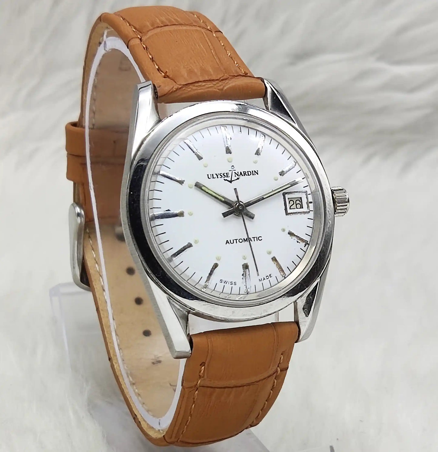 ULYSSE NARDIN Men's Watch 1700/01 Automatic Date Feature 17 Jewels