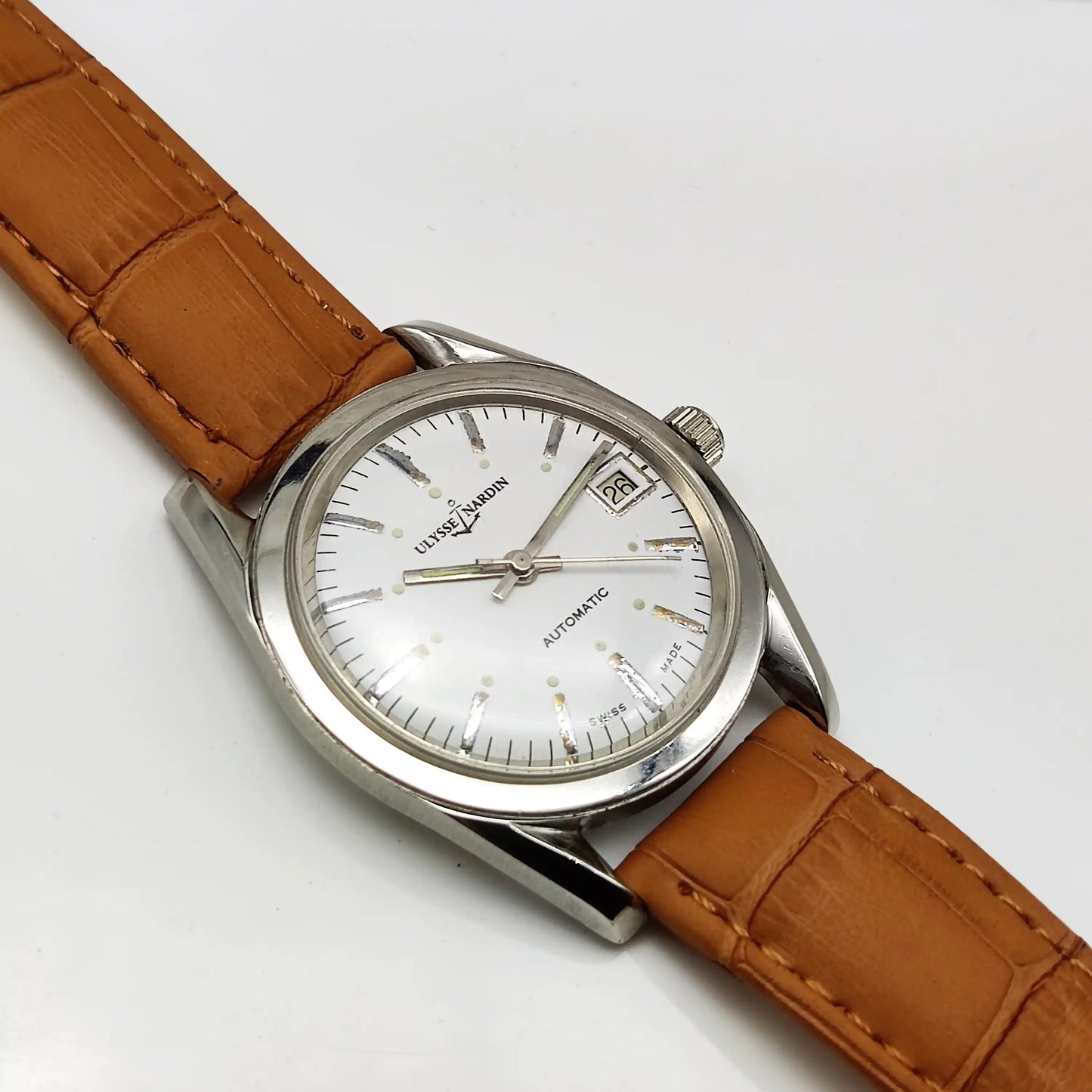 ULYSSE NARDIN Men's Watch 1700/01 Automatic Date Feature 17 Jewels