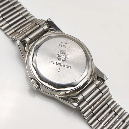 West End Watch Co Automatic Watch with 21 Jewels, Day Date Features, Black Dial, English Numerals Model-2846