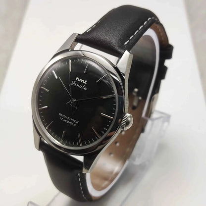 HMT Janata Handwinding Watch - Apple Green Dial