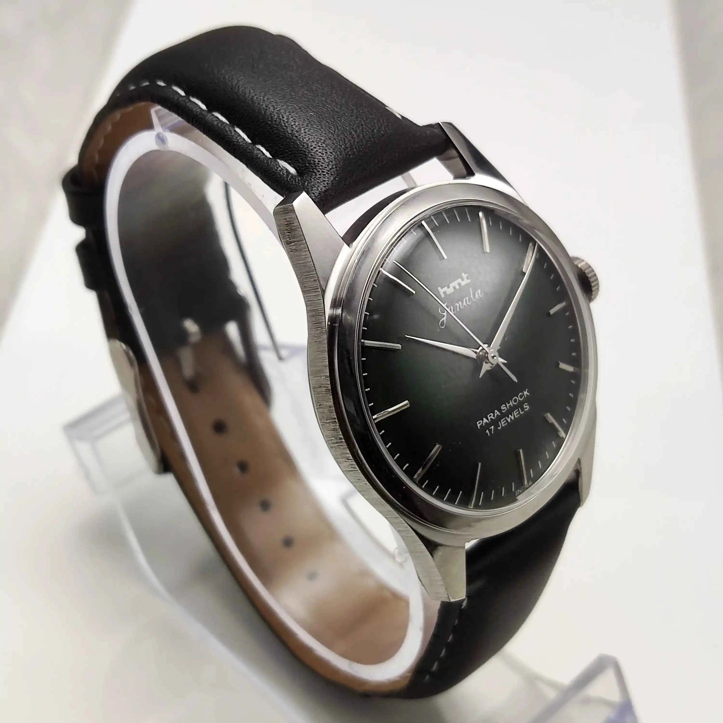 HMT Janata Handwinding Watch - Apple Green Dial